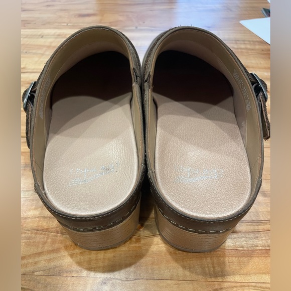 Dansko berry mule in mushroom - Picture 9 of 9